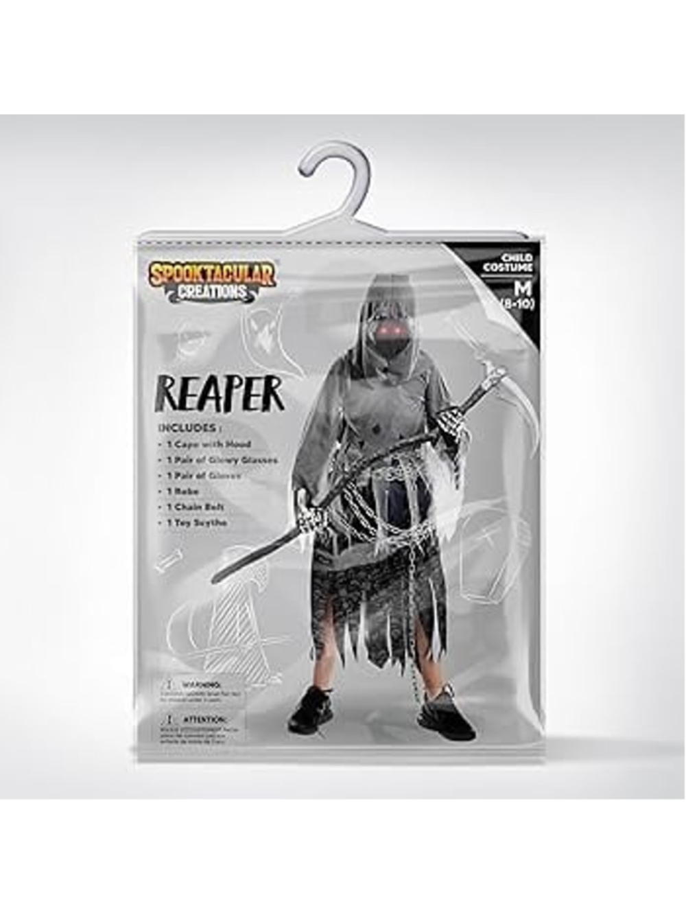 Spooktacular Creations Child Unisex Grim Reaper Costume, Halloween Costume